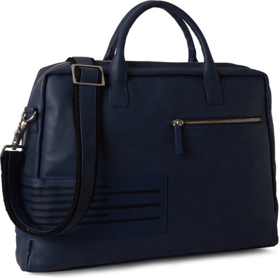 

Baggit Men Casual Blue Leatherette Sling Bag