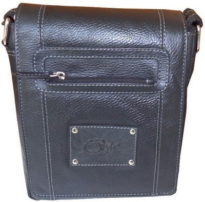 

Style 98 Women Casual Black Genuine Leather Sling Bag