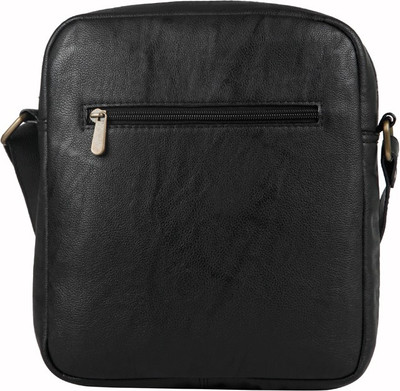 

Purseus Women Casual Black PU Sling Bag