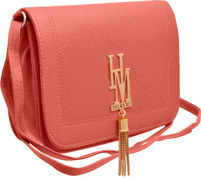 

Tap Fashion Women Casual Pink PU Sling Bag