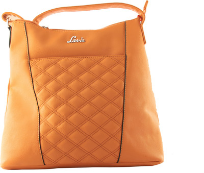 Lavie Women Casual Tan PU Sling Bag