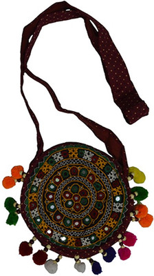 

Craftuno Women Casual Multicolor Cotton Sling Bag