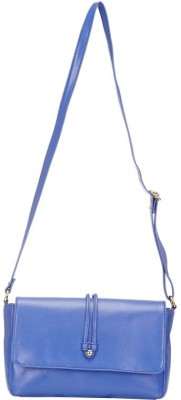 

Caprese Women Casual Blue Leatherette Sling Bag