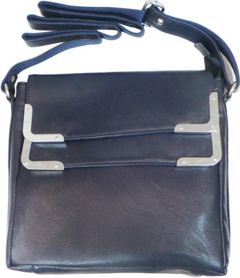 

Bhamini Women Blue PU Sling Bag