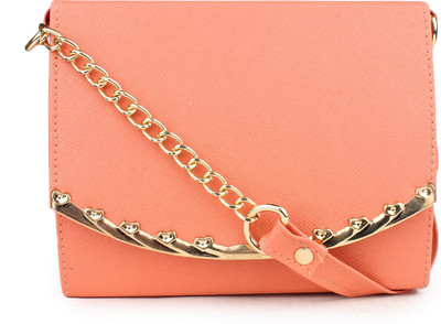 

Histeria Women Casual Red Leatherette Sling Bag
