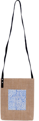 

Natural Furnish Girls Casual Multicolor Jute Sling Bag