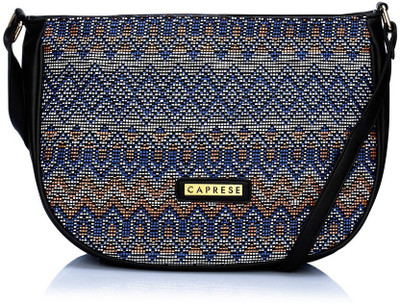 

Caprese Women Casual Black Leatherette Sling Bag