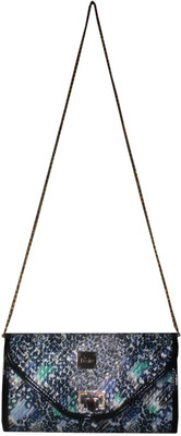 

Moda Desire Women Casual Blue PU Sling Bag