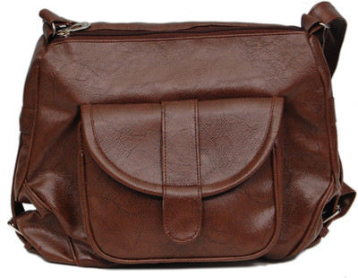 

Borse Women Casual Brown PU Sling Bag