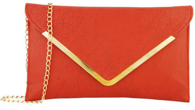 

Fantosy Women Casual Orange PU Shoulder Bag
