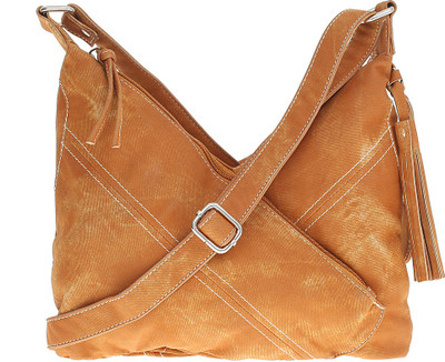 

Lino Perros Women Casual Orange PU Sling Bag