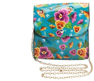 

Ambience Women Evening/Party Multicolor PU Sling Bag