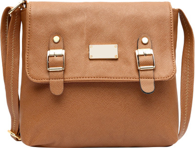 

Hawai Girls Formal Brown PU Sling Bag