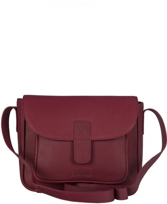 

Justanned Women Formal Red Genuine Leather Sling Bag