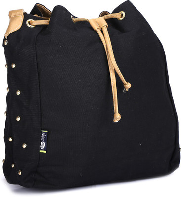 

Kanvas Katha Women Casual Black Sling Bag