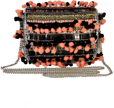 

Diwaah Women Evening/Party Multicolor Cotton Sling Bag