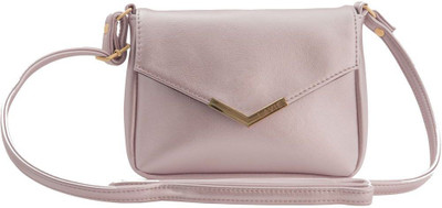 

Lavie Women Formal Beige PU Sling Bag