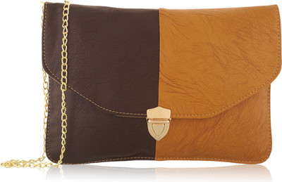 

Fantosy Women Casual Brown, Tan PU Sling Bag