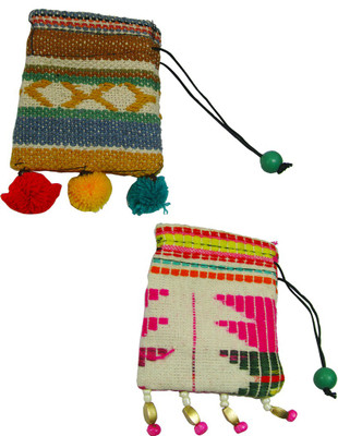 

Collana Girls Casual Multicolor Cotton Sling Bag
