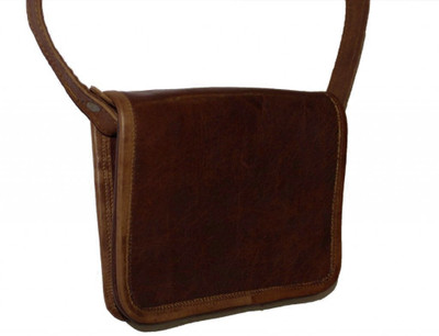 

Pranjals House Boys & Girls Casual Brown Genuine Leather Sling Bag