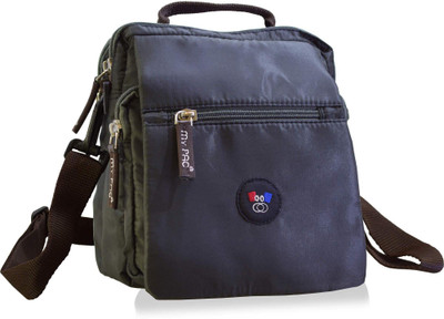 

My Pac Db Men Casual Black Polyester Sling Bag