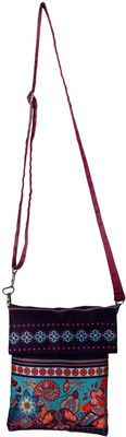 

Nostaljia Women Casual Multicolor Polyester Sling Bag