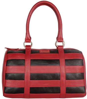 

Justanned Women Casual Red Genuine Leather Satchel
