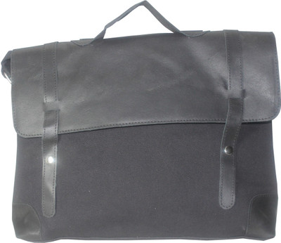 

Moda Desire Men & Women Casual Black Canvas Sling Bag
