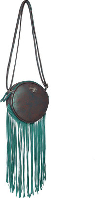 

Baggit Women Casual Blue Rexine Sling Bag