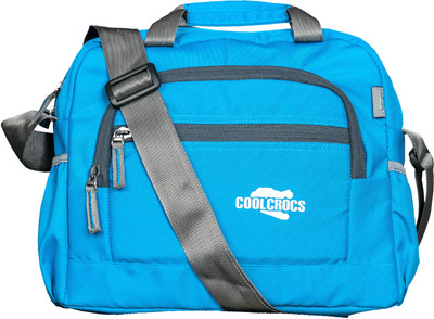 

Coolcrocs Men Casual Blue Polyester Sling Bag
