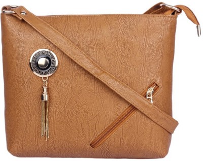 

Karry Onn Women Casual Brown Rexine Sling Bag