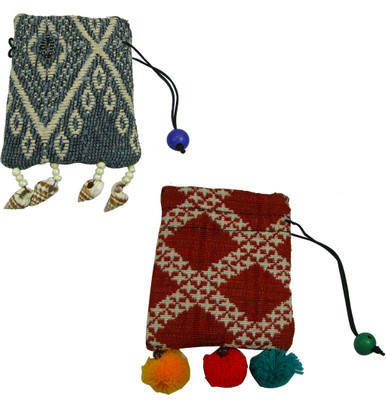 

Collana Girls Multicolor Cotton Sling Bag