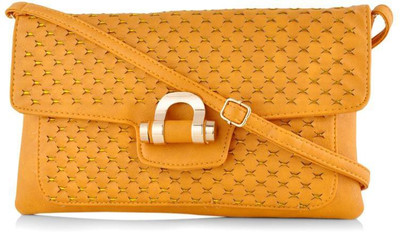 49% OFF on Daphne Women Casual Yellow PU Sling Bag 49% OFF on Daphne Women Casual Yellow PU Sling Bag