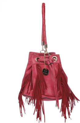 

Fur Jaden Women Casual Maroon PU Hand-held Bag