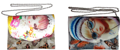 

Adara Collections Girls Evening/Party Multicolor Rexine Sling Bag