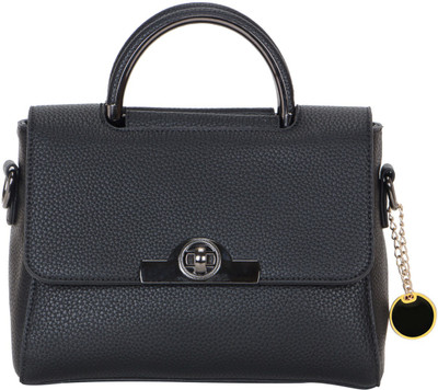 

Crawler Girls Casual Black Leatherette Hand-held Bag