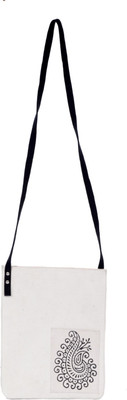 

Natural Furnish Girls Casual Multicolor Cotton Sling Bag