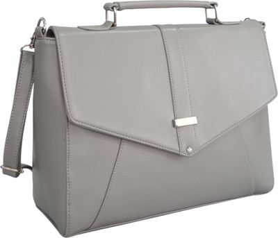 

Toteteca Women Formal Grey Leatherette Sling Bag