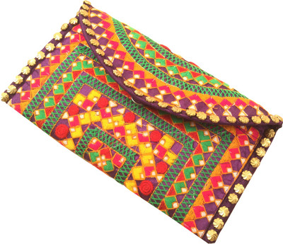 

Minky's Decor Men & Women Casual Multicolor Cotton Sling Bag