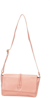 

Caprese Women Casual Pink Leatherette Sling Bag