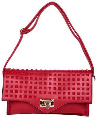 Trendberry Women Red PU Sling Bag