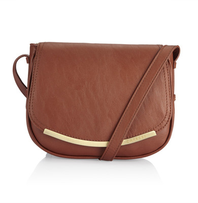 

Caprese Women Casual Brown PU Sling Bag