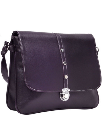 

Hawai Women Formal Purple PU Sling Bag
