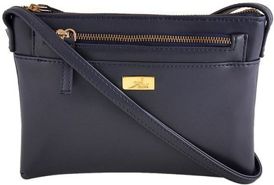 

Yelloe Women Blue PU Sling Bag