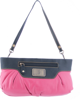 

Second Skin Women Casual Pink Genuine Leather Sling Bag