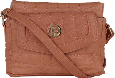 

Lino Perros Women Casual Pink Leatherette Sling Bag