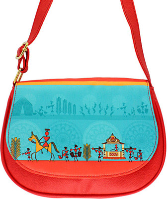 

The Ringmaster Women Casual Multicolor PU Sling Bag