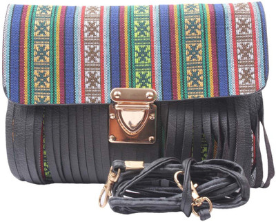 

Raas Girls Casual Grey PU Sling Bag