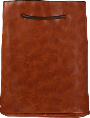 Satchel Girls Casual Brown PU Sling Bag