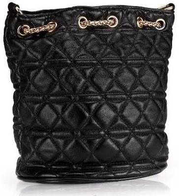

Lino Perros Women Casual Black PU Sling Bag
